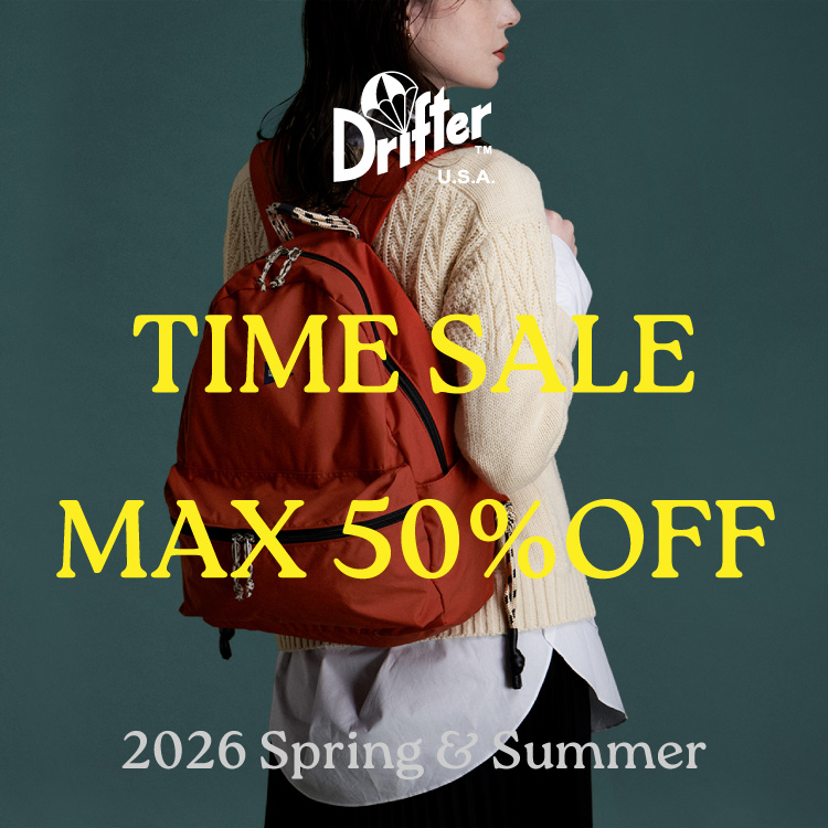 Drifter STORE�i�h���t�^�[�X�g�A�j�̃V���b�v�j���[�X�u��8/13�`8/16�y�`60��OFF�zSpring-Summer TIME SALE�I�� �v