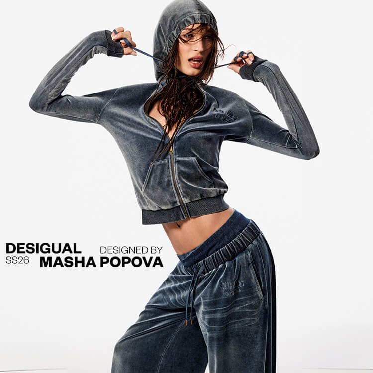 Desigual�i�f�V�O�A���j�̃V���b�v�j���[�X�u"Desigual x MASHA POPOVA Collaboration"�v