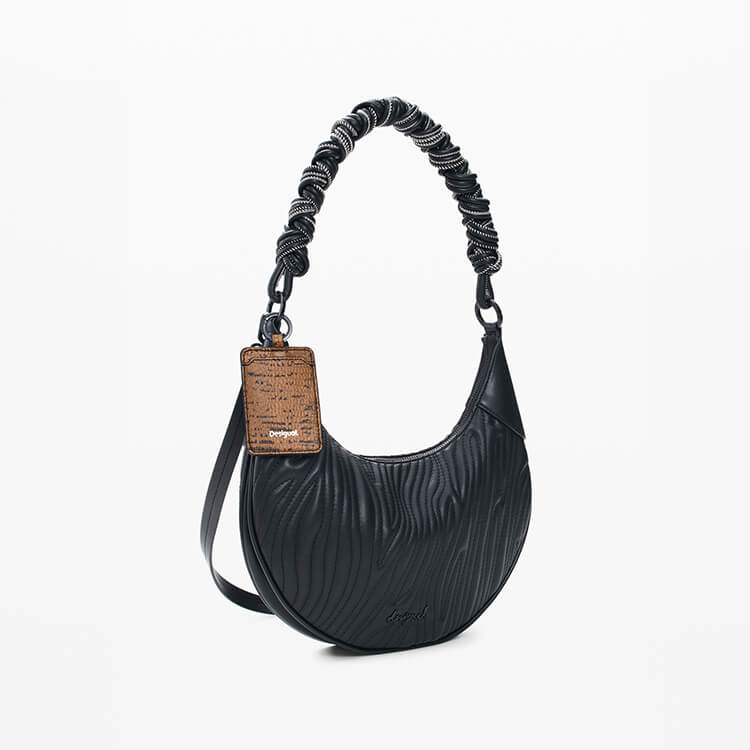 Studded Denim Crossbody Bag/スタッズクロスデニムショルダーバッグ