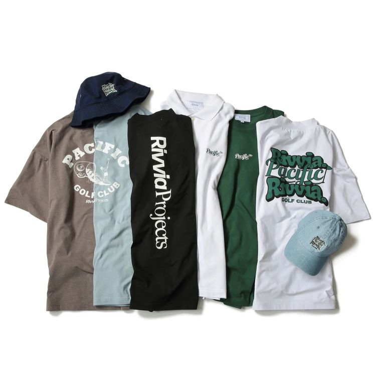 H.L.N.AiGC`GGkG[j̃Vbvj[XuRivvia PROJECTS × Pacific GOLF CLUB&#8232;R{[VeIv