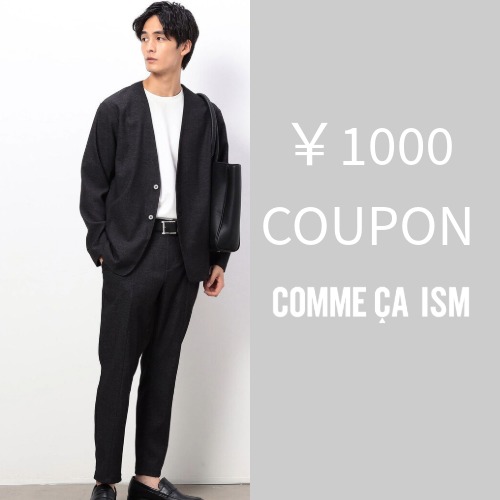 COMME CA ISMiRTCYj̃Vbvj[Xu1,000N[|łɂIv
