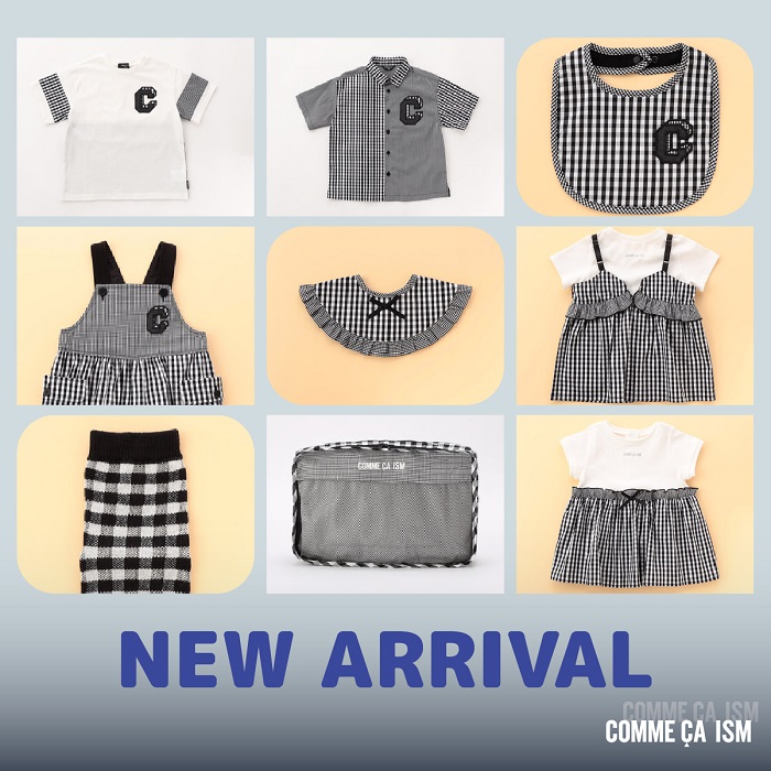 COMME CA ISM�i�R���T�C�Y���j�̃V���b�v�j���[�X�uNEW ARRIVAL -��������Ƒu�₩�M���K���`�F�b�N-�v