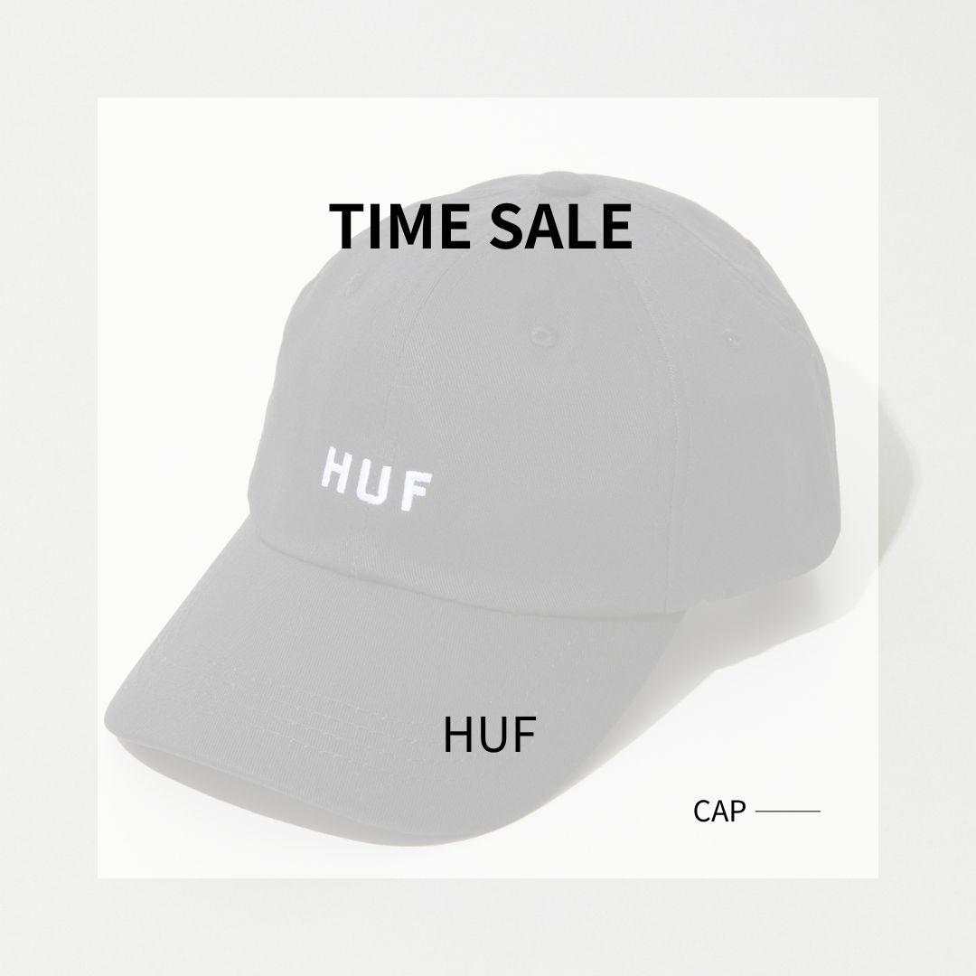 U-STREAM�i���[�X�g���[���j�̃V���b�v�j���[�X�u�yTIMESALE�zHUF SET�̃L���b�v�v