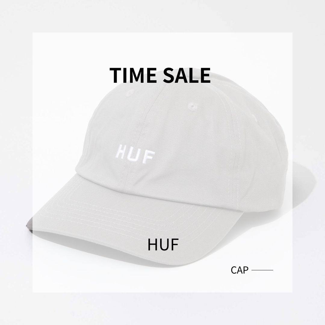U-STREAM�i���[�X�g���[���j�̃V���b�v�j���[�X�u�yTIMESALE�zHUF SET�̃L���b�v�v