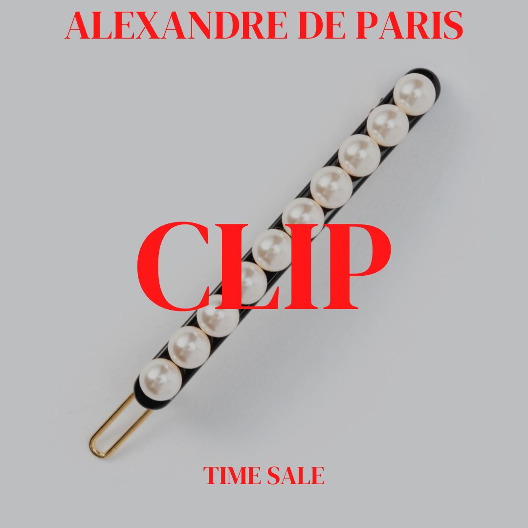 セール】ALEXANDRE DE PARIS / S CLIP スワロフスキーパール ヘア