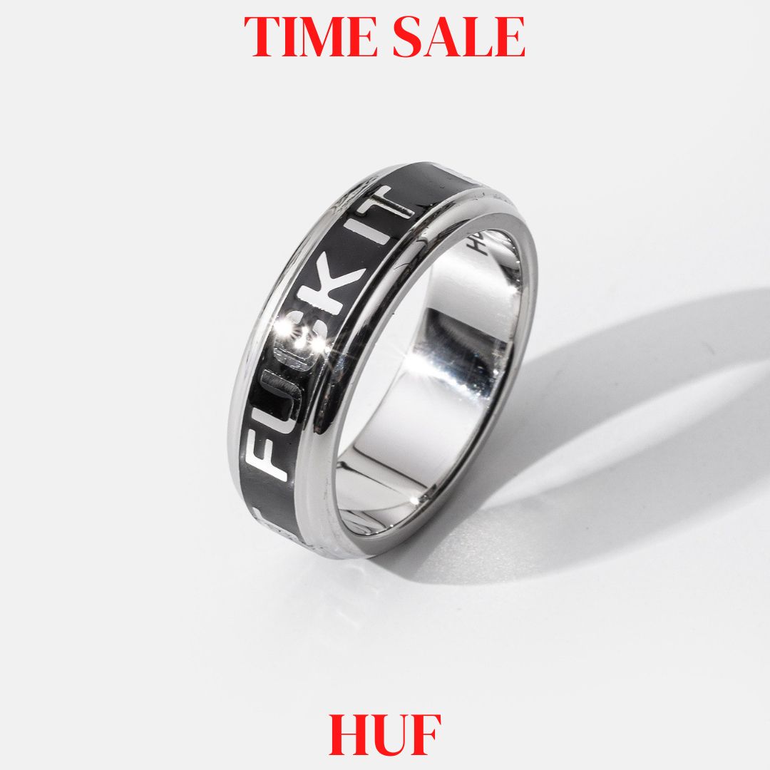 U-STREAM�i���[�X�g���[���j�̃V���b�v�j���[�X�u�yTIMESALE�zHUF MONO RING �n�t ���m ���b�Z�[�W �����O�v