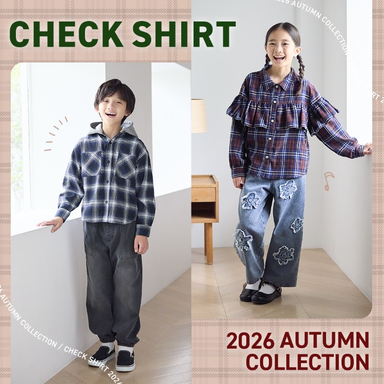 Right-on�i���C�g�I���j�̃V���b�v�j���[�X�u�yKIDS�z�H�D���Ă����܂�I2026�H�̐V��`�F�b�N�V���c�R���N�V�����v