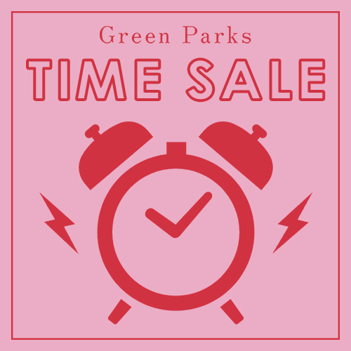 Green Parks グリーンパークスのトピックス Zozoタイムセール開催中 22 2 23 26時まで Zozotown