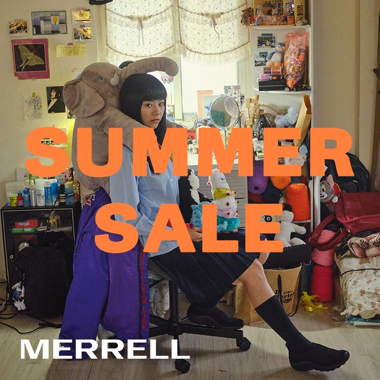 MERRELL�i�������j�̃V���b�v�j���[�X�u�yMERRELL�zSUMMER SALE�J�Ò��I�v