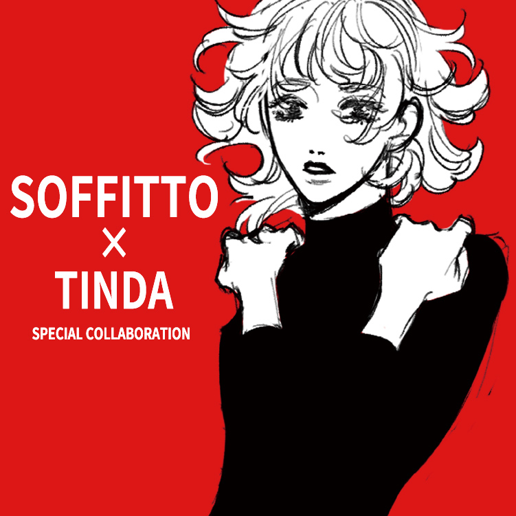 Soffittoi\tBbgj̃Vbvj[XuySoffittoz× TINDA COLLABORATION PRE-ORDERv