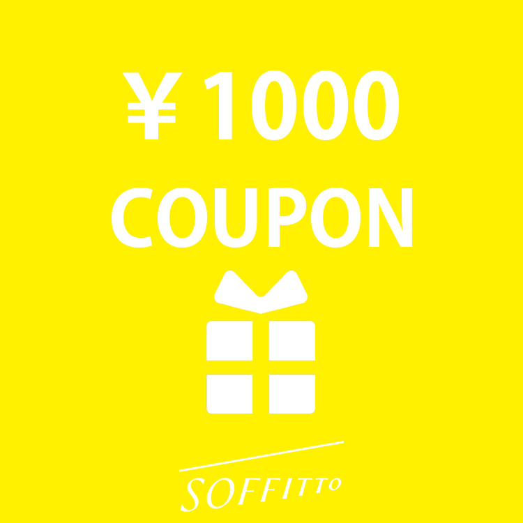 SOFFITTO�i�\�t�B�b�g�j�̃V���b�v�j���[�X�u�_�{������h1000�~�N�[�|���v���[���g��^�v