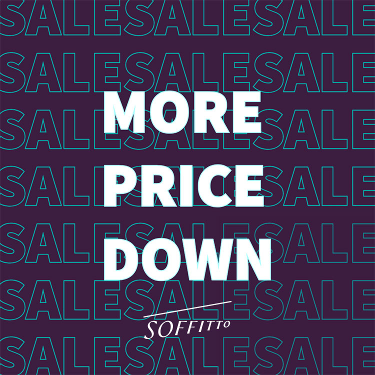 SOFFITTO�i�\�t�B�b�g�j�̃V���b�v�j���[�X�u�sUP TO 80��OFF�tMORE PRICE DOWN�v