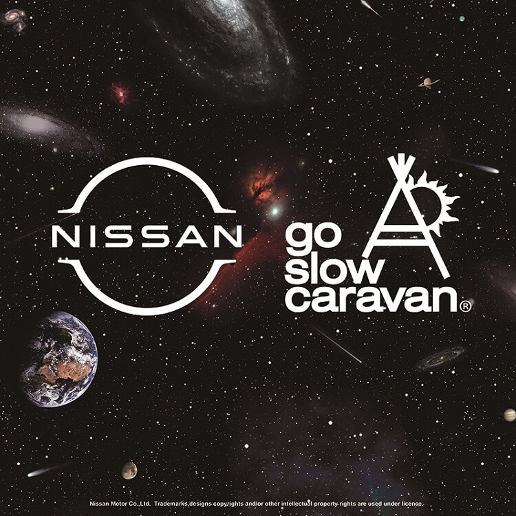 go slow caravaniS[X[Loj̃Vbvj[XuyNISSAN × go slow caravanzYԂƂ̃R{[VACe4eoꁙv