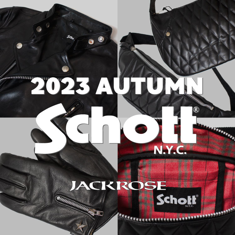 SCHOTT-WINTER ZIP GLOVES/ショット ウィンタージップグローブ（手袋