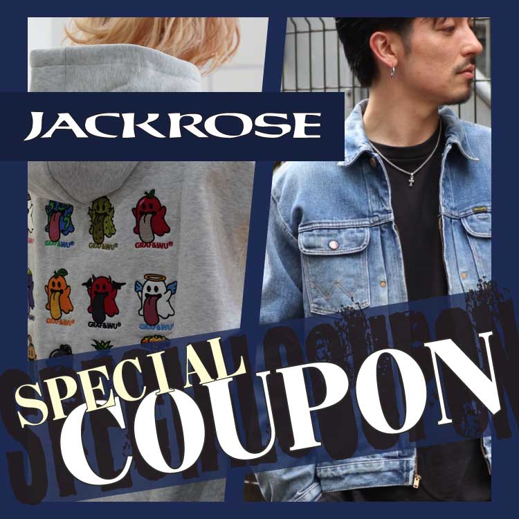 JACKROSE�i�W���b�N���[�Y�j�̃V���b�v�j���[�X�u�{������I�y\1,000 OFF�N�[�|���z�v