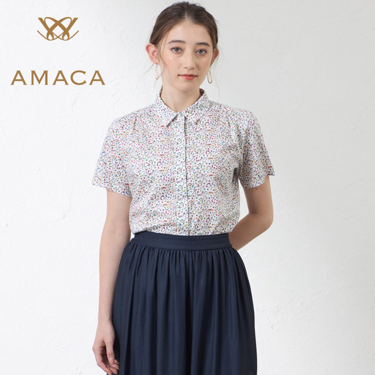 強撚フライス プルオーバーカットソー(トップス)｜AMACA(アマカ