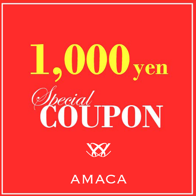 AMACA�i�A�}�J�j�̃V���b�v�j���[�X�u�y3���Ԍ���z1000�~�N�[�|���z�z���V�t�^�C���Z�[�����e�����J�ÁI�I�v