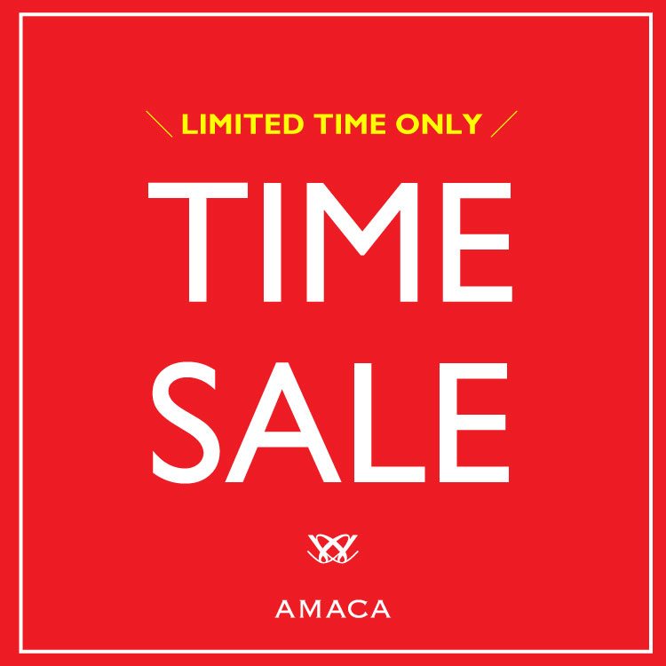 AMACA�i�A�}�J�j�̃V���b�v�j���[�X�u�yTIME SALE�z8/23(��) 25:59�܂ŊJ�Ò��I�I�v