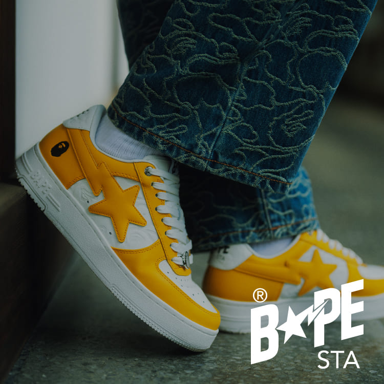 A BATHING APEiA xCVO GCvj̃Vbvj[Xu{̓`ꂽBAPE STAoBA BATHING APEv