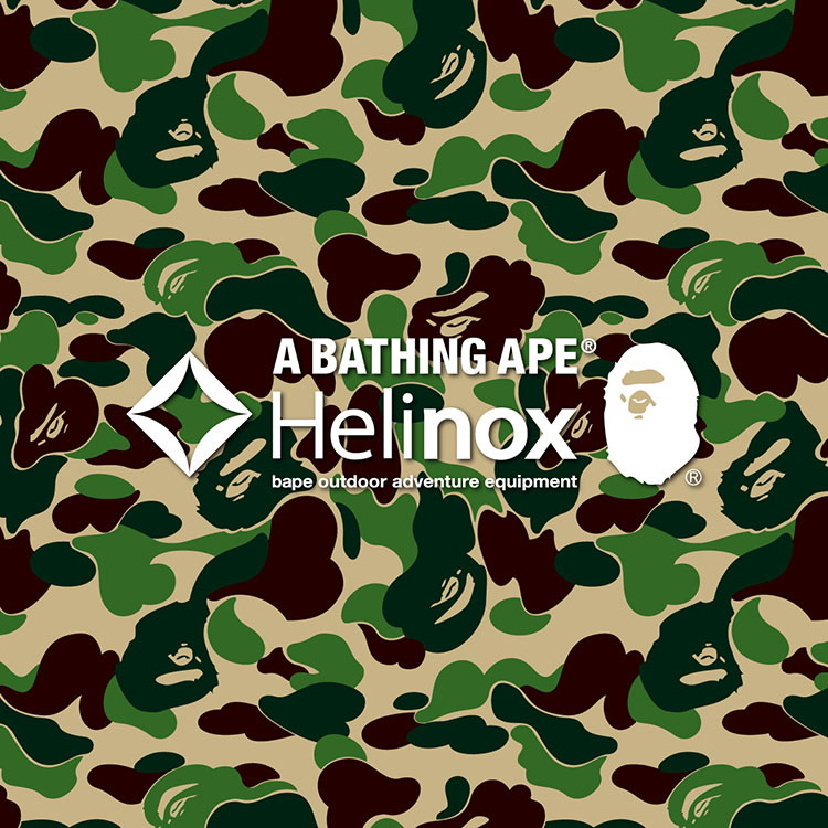 A BATHING APE®︎ × HELINOX | 株式会社 ノーウェアのプレスリリース