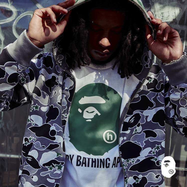 A BATHING APE�i�A �x�C�V���O �G�C�v�j�̃V���b�v�j���[�X�u�ySPECIAL COLLABORATION�zBAPE x HIDDEN�v