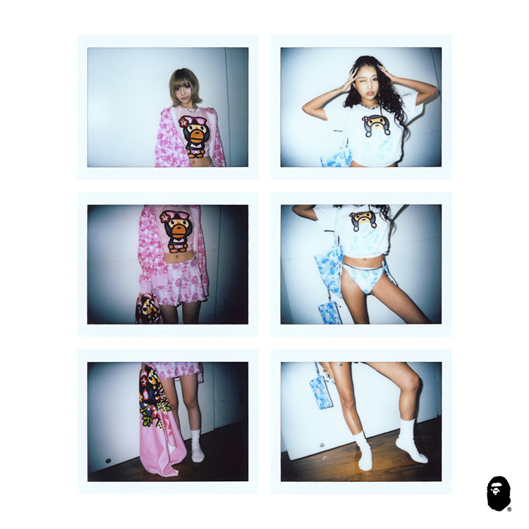 A BATHING APE�i�A �x�C�V���O �G�C�v�j�̃V���b�v�j���[�X�uBABY LISA SUMMER COLLECTION��A BATHING APE�v