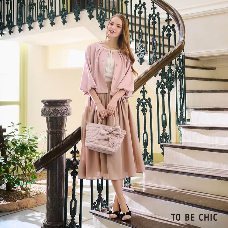 TO BE CHIC�i�g�D�[ �r�[ �V�b�N�j�̃V���b�v�j���[�X�uRenaissance Reverie���s���N�̃W���P�b�g�R�[�f�B�l�[�g�v