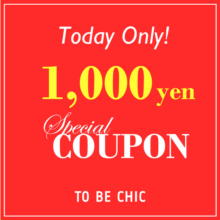 TO BE CHIC�i�g�D�[ �r�[ �V�b�N�j�̃V���b�v�j���[�X�u�y�{������z1000�~�N�[�|���z�z���I���^�C���Z�[�������J�ÁI�I �v