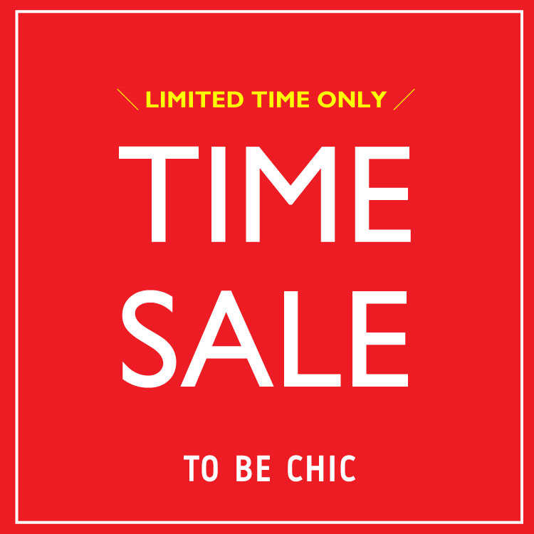 TO BE CHIC�i�g�D�[ �r�[ �V�b�N�j�̃V���b�v�j���[�X�u�yTIME SALE�z8/23(��) 25:59�܂ŊJ�Ò��I�I�v