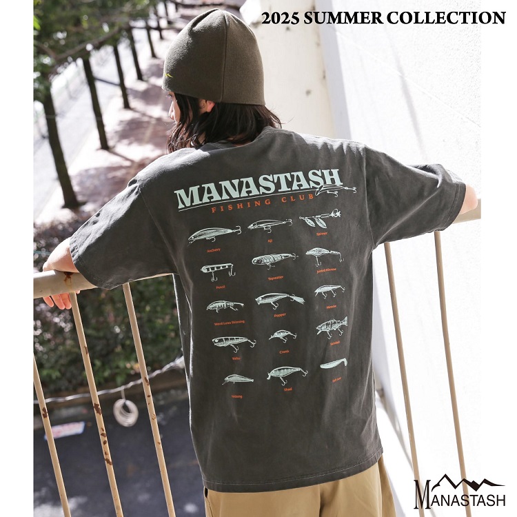 MANASTASH／マナスタッシュ／ALLOVER GRADIENT LOGO TOP セール】MANASTASH/マナスタッシュ/ALLOVER GRADIENT LOGO TOP