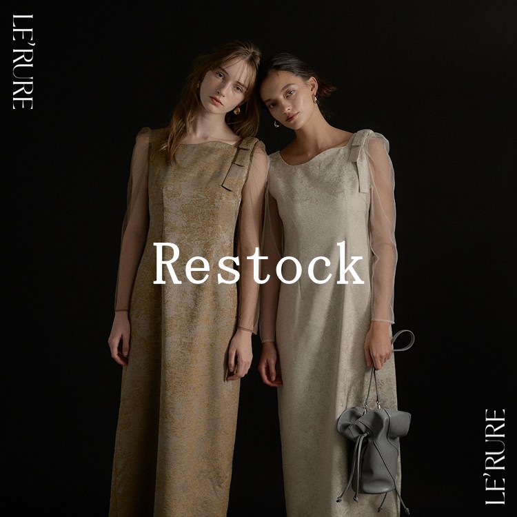 Melange collarless jacket（ノーカラージャケット）｜LE'RURE