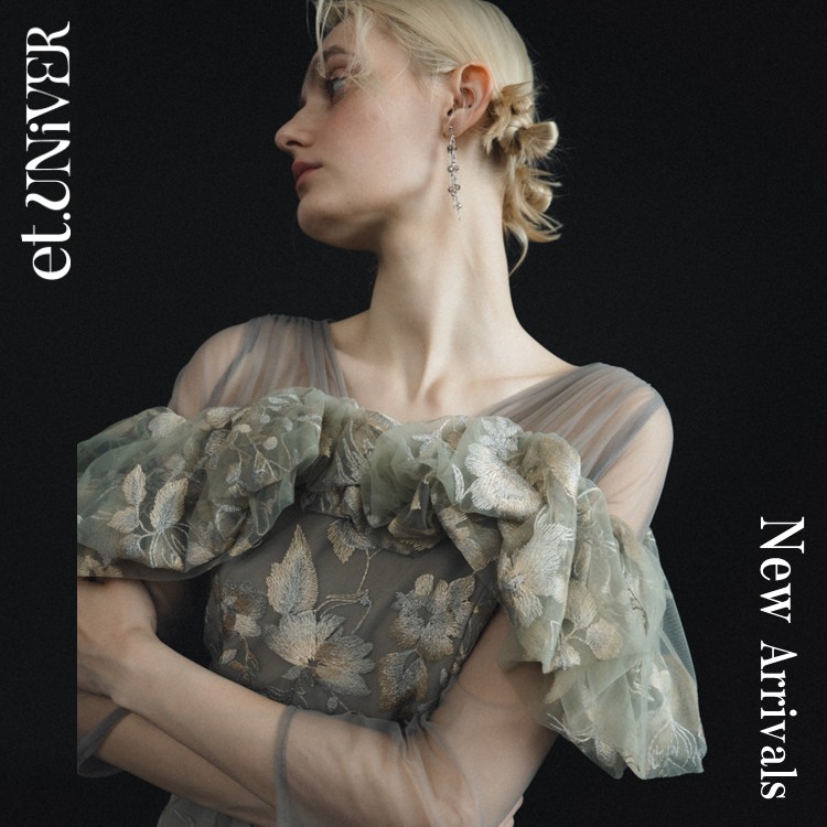 Many way frill dress（ドレス）｜et.UNiVER（エトユニベール）の