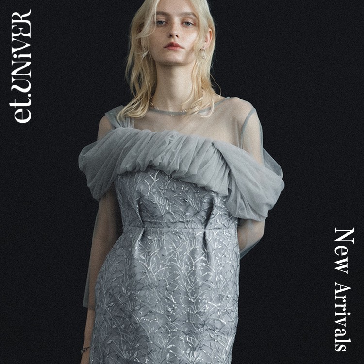 スーツ・フォーマル・ドレス Frourish attached dress Frourish attached dress（ドレス）｜et.UNiVER（エトユニベール）の