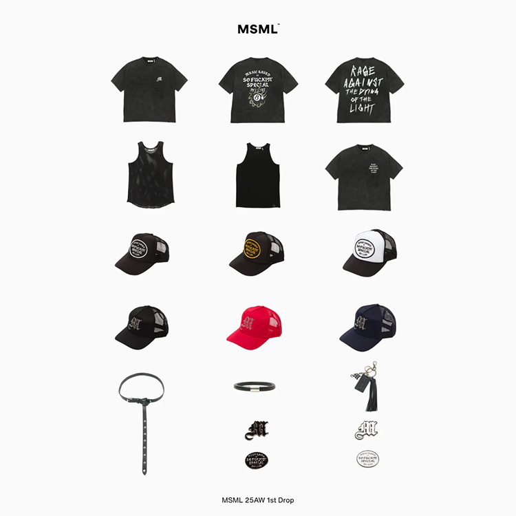 GARDENiK[fj̃Vbvj[XuMSML 2025 AW NEW COLLECTION 1st dropv