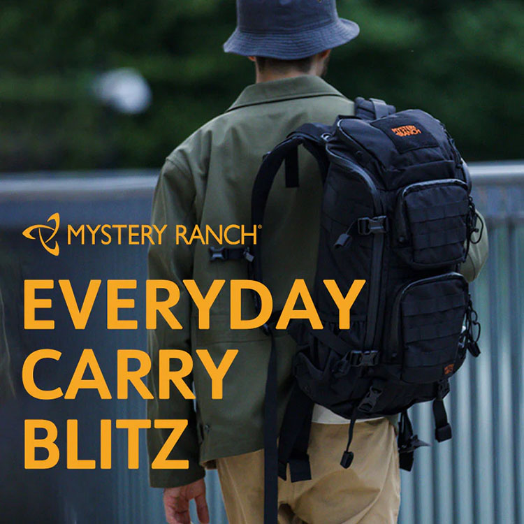 A&F COUNTRY�i�G�C�A���h�G�t�J���g���[�j�̃V���b�v�j���[�X�u2026�bMYSTERY RANCH BLITZ �v