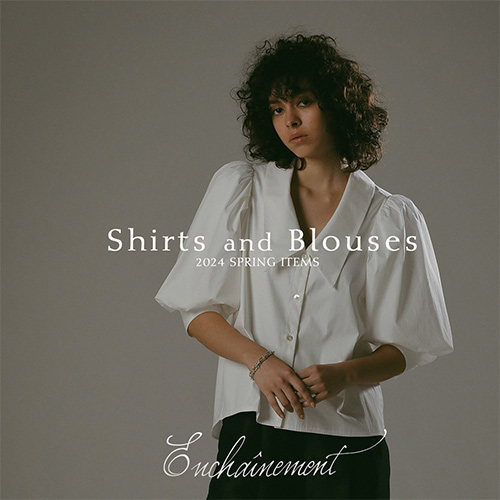 ENCHAINEMENT｜アンシェヌマンのトピックス「【ENCHAINEMENT】シャツ＆ブラウス」 - ZOZOTOWN