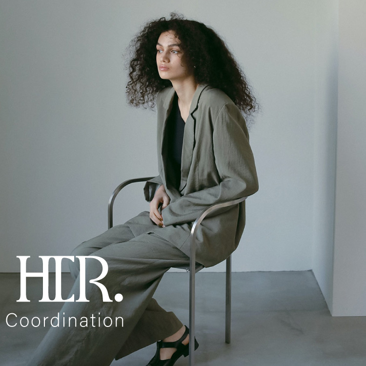 ペーパー混ニットプルオーバー | Knit | HER. Online Store