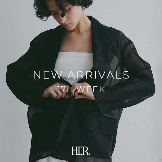 HER.�i�n�[�j�̃V���b�v�j���[�X�u�yHER.�zNEW ARRIVALS | 17th WEEK�v