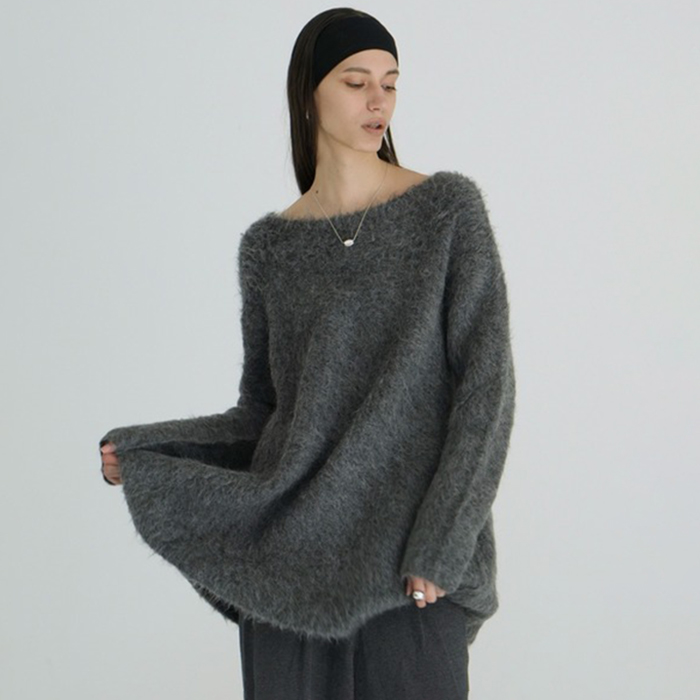 セール】HOODED LONG KNIT ONEPIECE（ワンピース）｜CLANE（クラネ）の