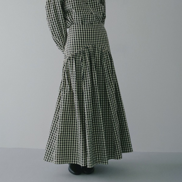 CLANE�i�N���l�j�̃V���b�v�j���[�X�u���ʂ̂���D�蕿���\��L���ȃM���K���`�F�b�N���n�̃M���U�[�؂�ւ��X�J�[�g�B�v