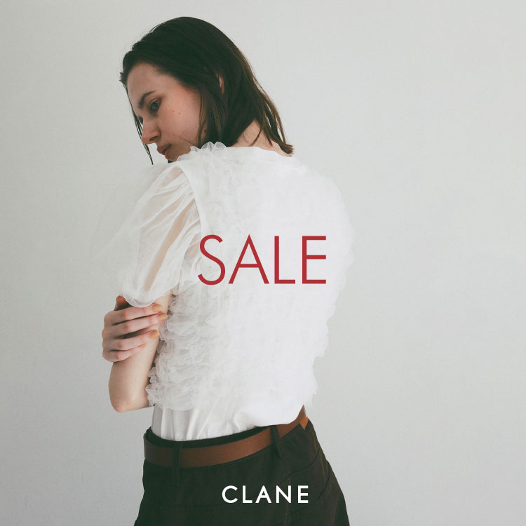 CLANE�i�N���l�j�̃V���b�v�j���[�X�u�y CLANE �z26SS SALE �J�Ò��I�v