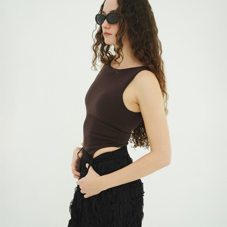 セール】HALTER HIGH NECK CAMISOLE TOPS（シャツ/ブラウス）｜CLANE