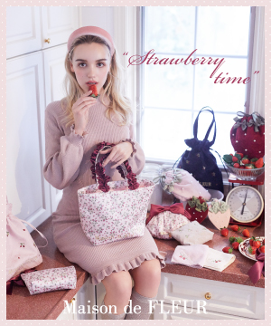 Maison De Fleur メゾン ド フルールのトピックス New Arrival Strawberry Time Zozotown