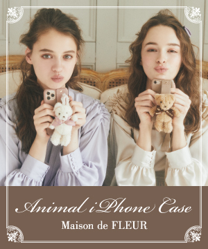 Maison De Fleur メゾン ド フルールのトピックス Animal Iphone Case くまさん うさぎさん パンダさんの ぬいぐるみスマホケースが登場 Zozotown