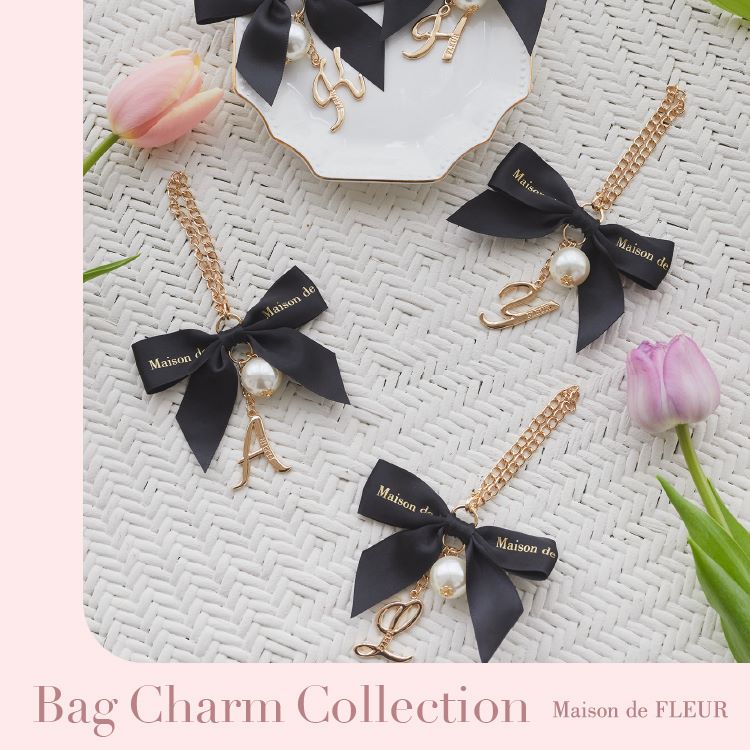 Maison de FLEUR｜メゾン ド フルールのトピックス「【Bag Charm Collection】大人気のイニシャルチャーム♪」 -  ZOZOTOWN