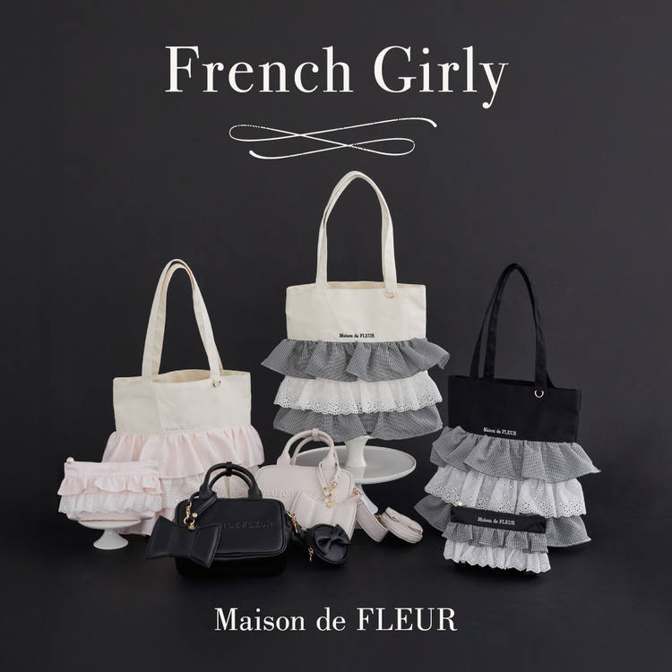 Maison de FLEUR トートバッグ パティ＆ジミー トートバッグ