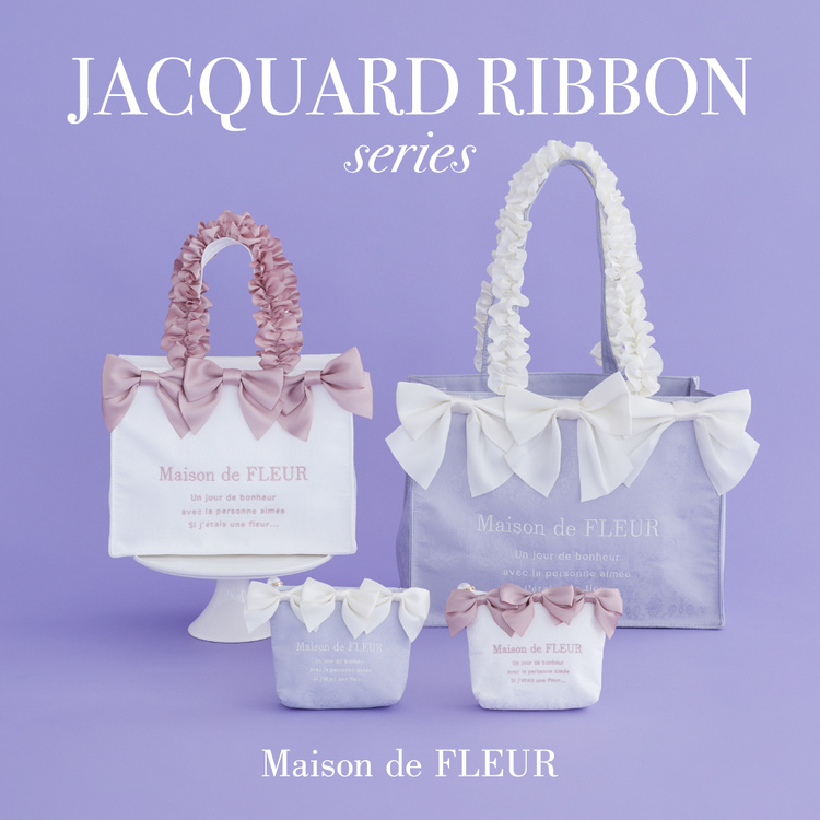 Maison de FLEURi] h t[j̃Vbvj[XuJacquard Ribbon Seriesv
