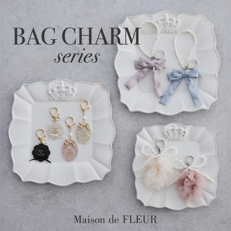 チュールリボンチャーム（チャーム）｜Maison de FLEUR