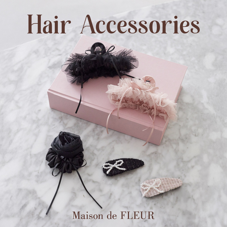 Maison de FLEURi] h t[j̃Vbvj[XuyHair AccessorieszlC̃wAANZT[ɐV삪ov
