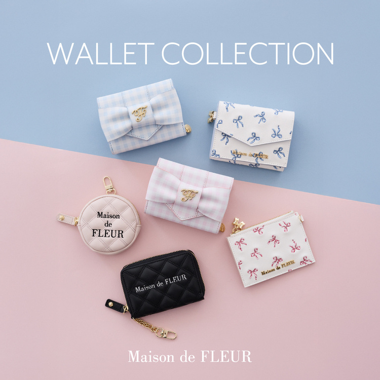 Maison de FLEUR�i���]�� �h �t���[���j�̃V���b�v�j���[�X�u�yWallet Collection�z�V��E�H���b�g���o���v